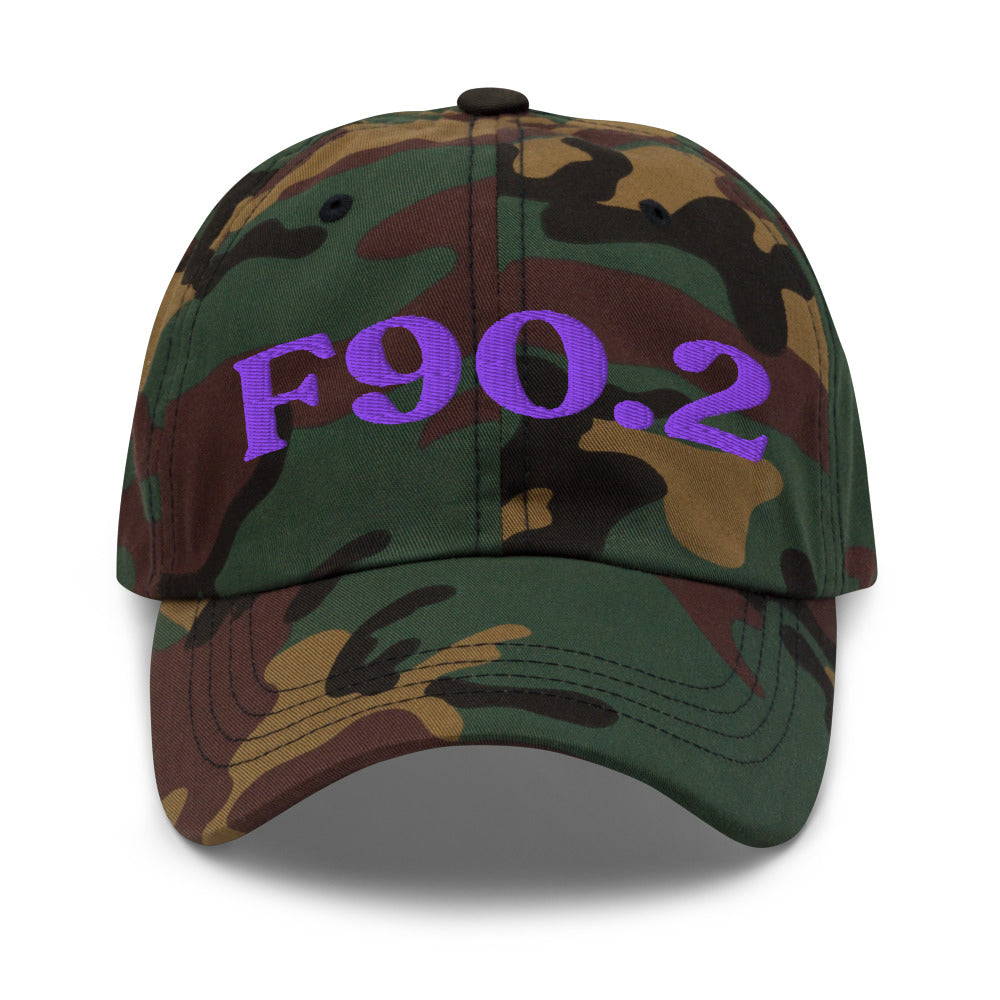 F90.2 ADHD, Combined Type - Green Camo / Purple