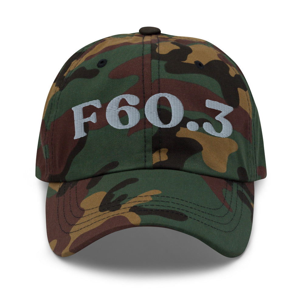 F60.3 Borderline Personality Disorder - Green Camo / Grey