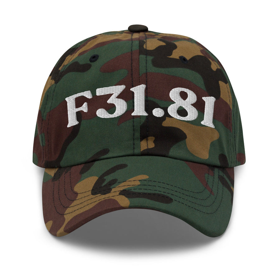 F31.81 Bipolar II Disorder: Classic Dad Hat – hat preview