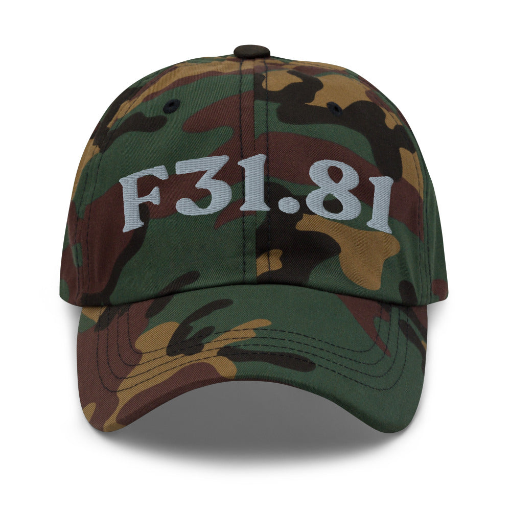 F31.81 Bipolar II Disorder - Green Camo / Grey