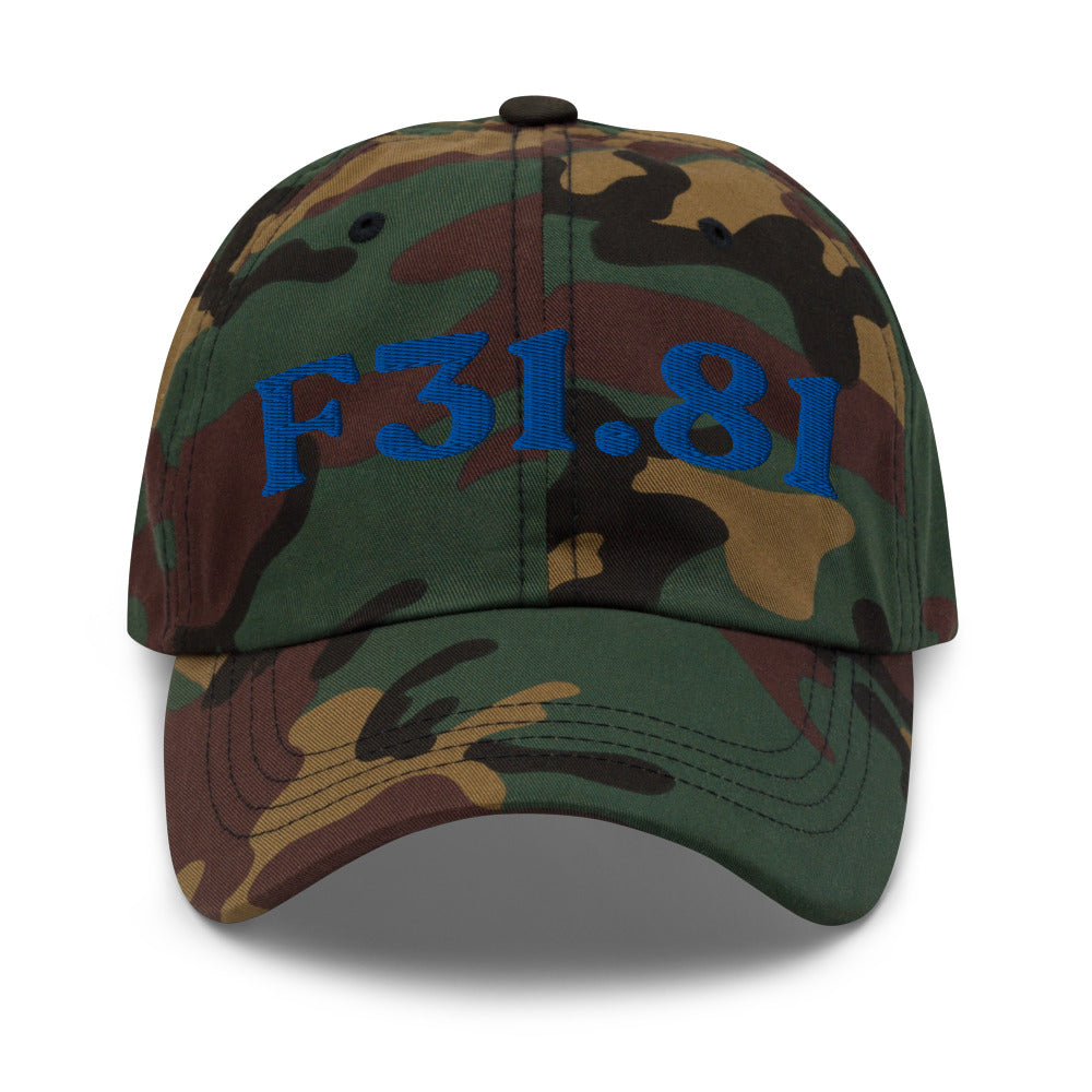 F31.81 Bipolar II Disorder - Green Camo / Royal
