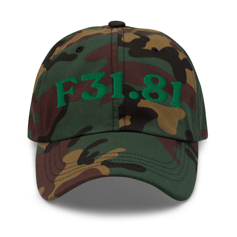 F31.81 Bipolar II Disorder - Green Camo / Kelly Green