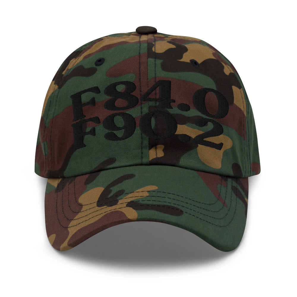 AuDHD (Autism + ADHD) - Green Camo / Black
