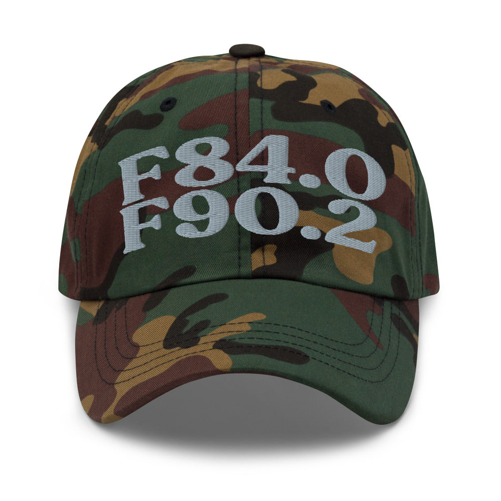 AuDHD (Autism + ADHD) - Green Camo / Grey
