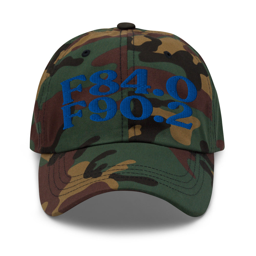 AuDHD (Autism + ADHD) - Green Camo / Royal