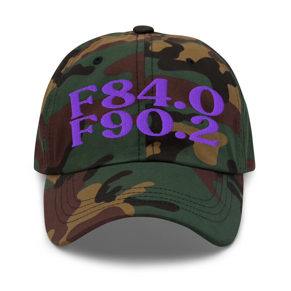 AuDHD (Autism + ADHD) - Green Camo / Purple