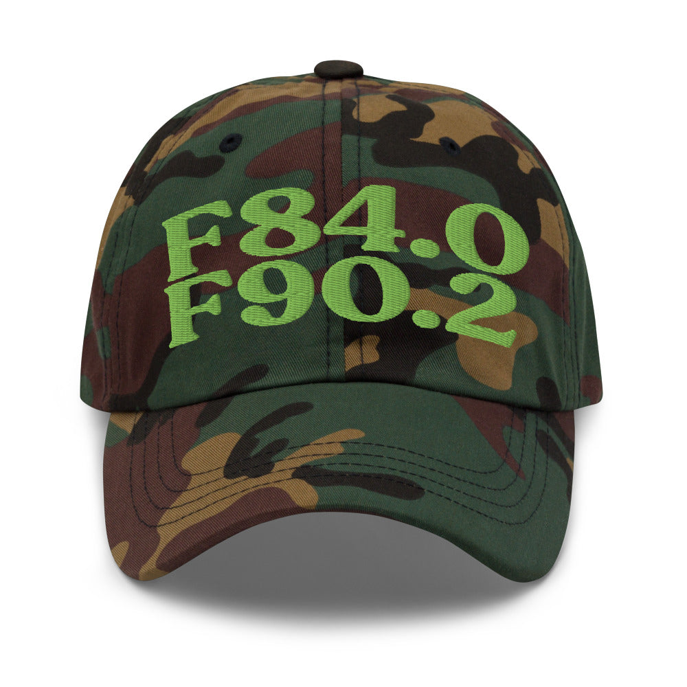 AuDHD (Autism + ADHD) - Green Camo / Kiwi Green