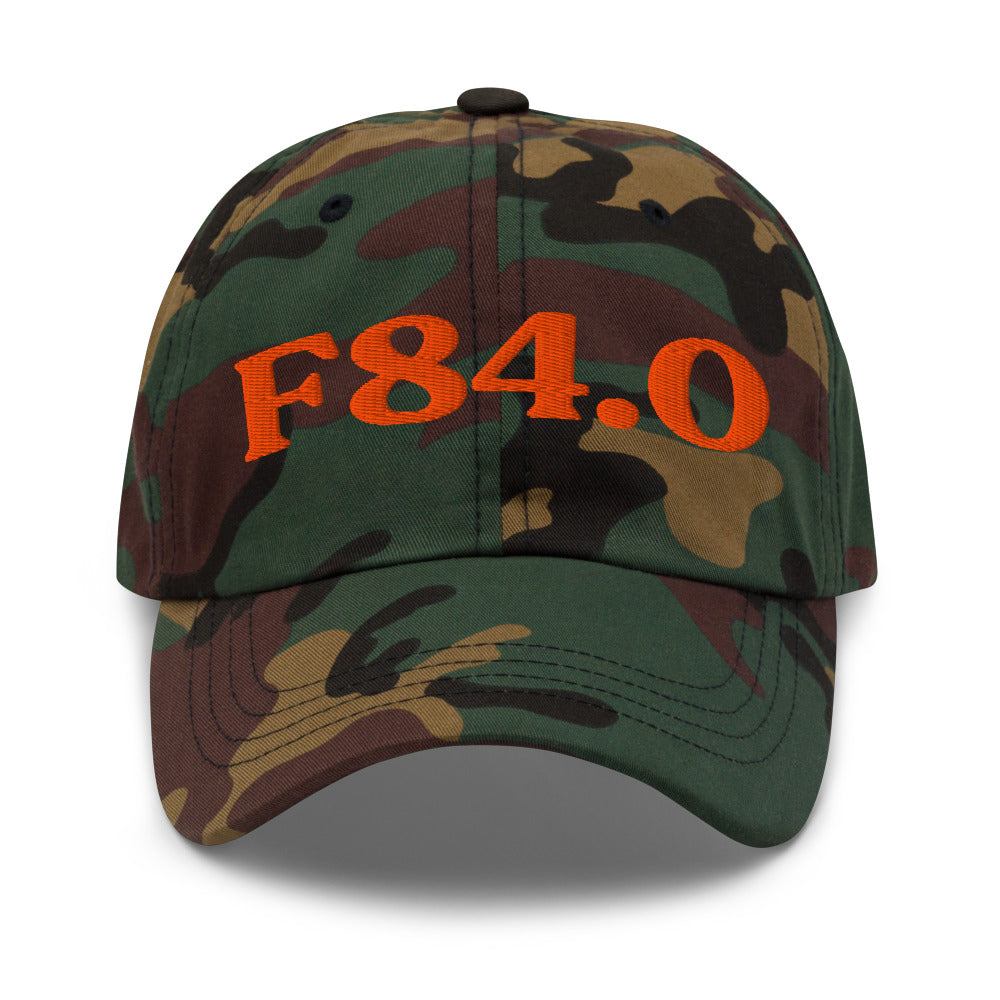 F84.0 Autism Spectrum Disorder - Green Camo / Orange