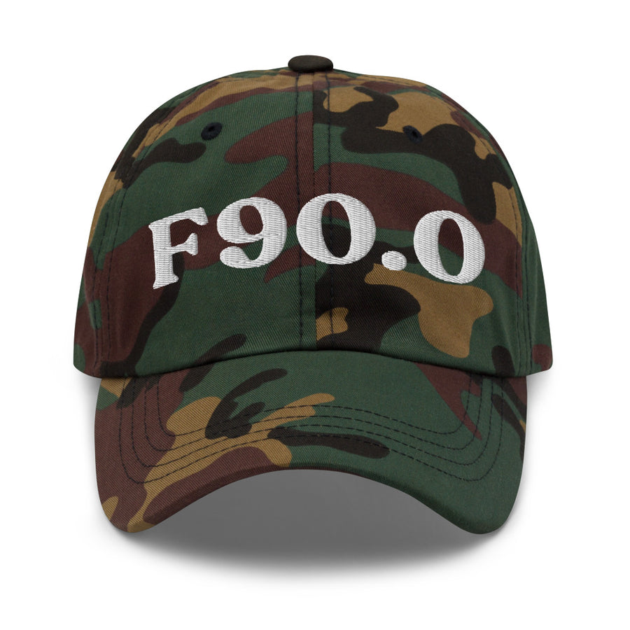 F90.0 ADHD, Predominantly Inattentive: Classic Dad Hat – hat preview