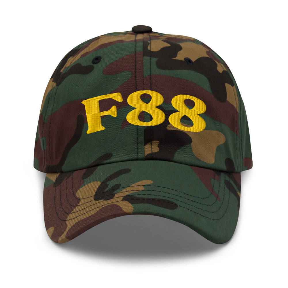 F88 Other Neurodevelopmental Disorder - Green Camo / Gold