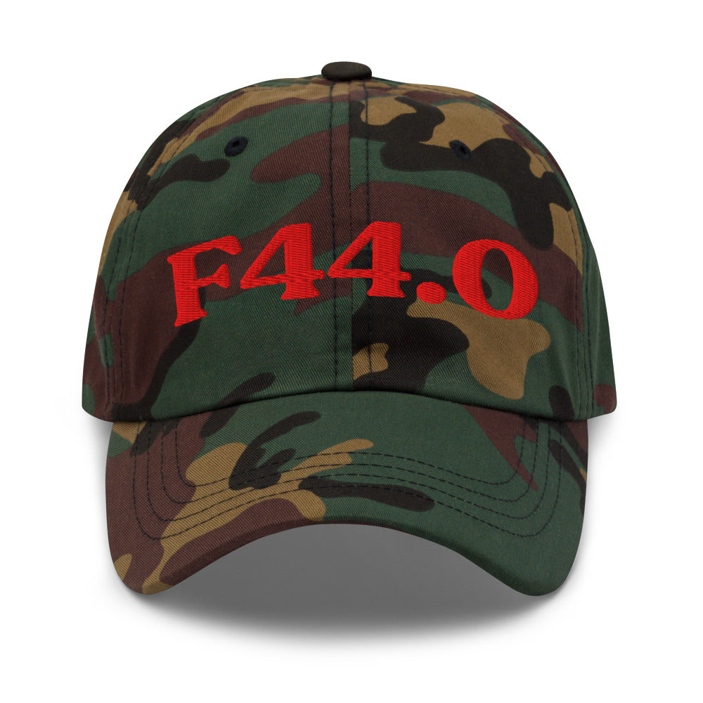 F44.0 Dissociative Amnesia - Green Camo / Red