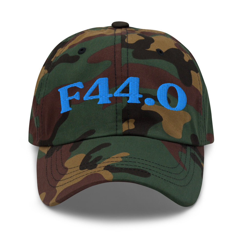 F44.0 Dissociative Amnesia - Green Camo / Aqua/Teal