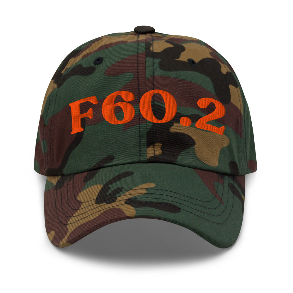 F60.2 Antisocial Personality Disorder - Green Camo / Orange