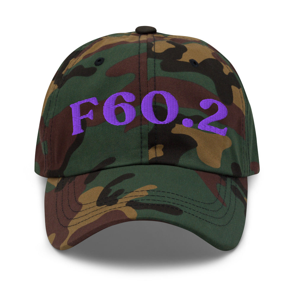 F60.2 Antisocial Personality Disorder - Green Camo / Purple
