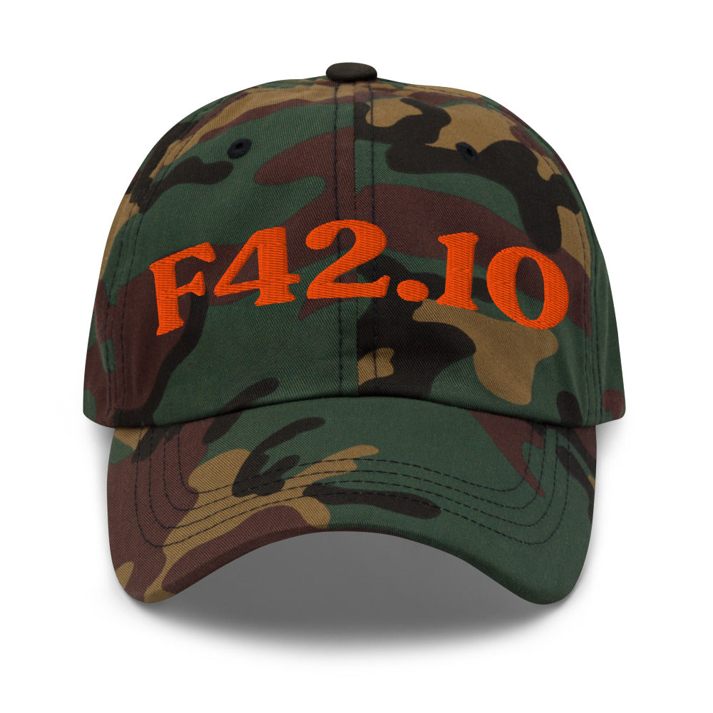 F42.10 Obsessive-Compulsive Disorder - Green Camo / Orange
