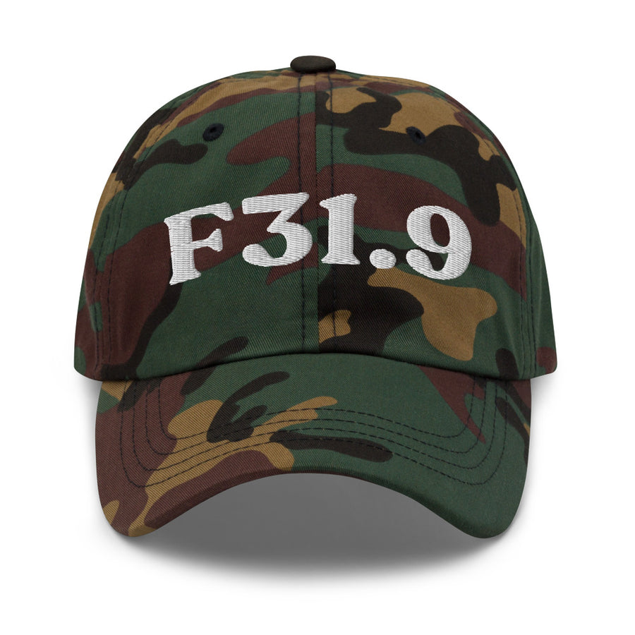 F31.9 Bipolar Disorder: Classic Dad Hat – hat preview