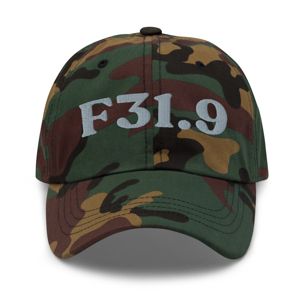 F31.9 Bipolar Disorder - Green Camo / Grey