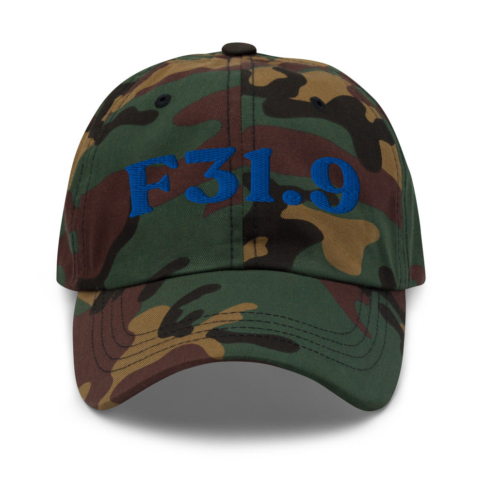 F31.9 Bipolar Disorder - Green Camo / Royal