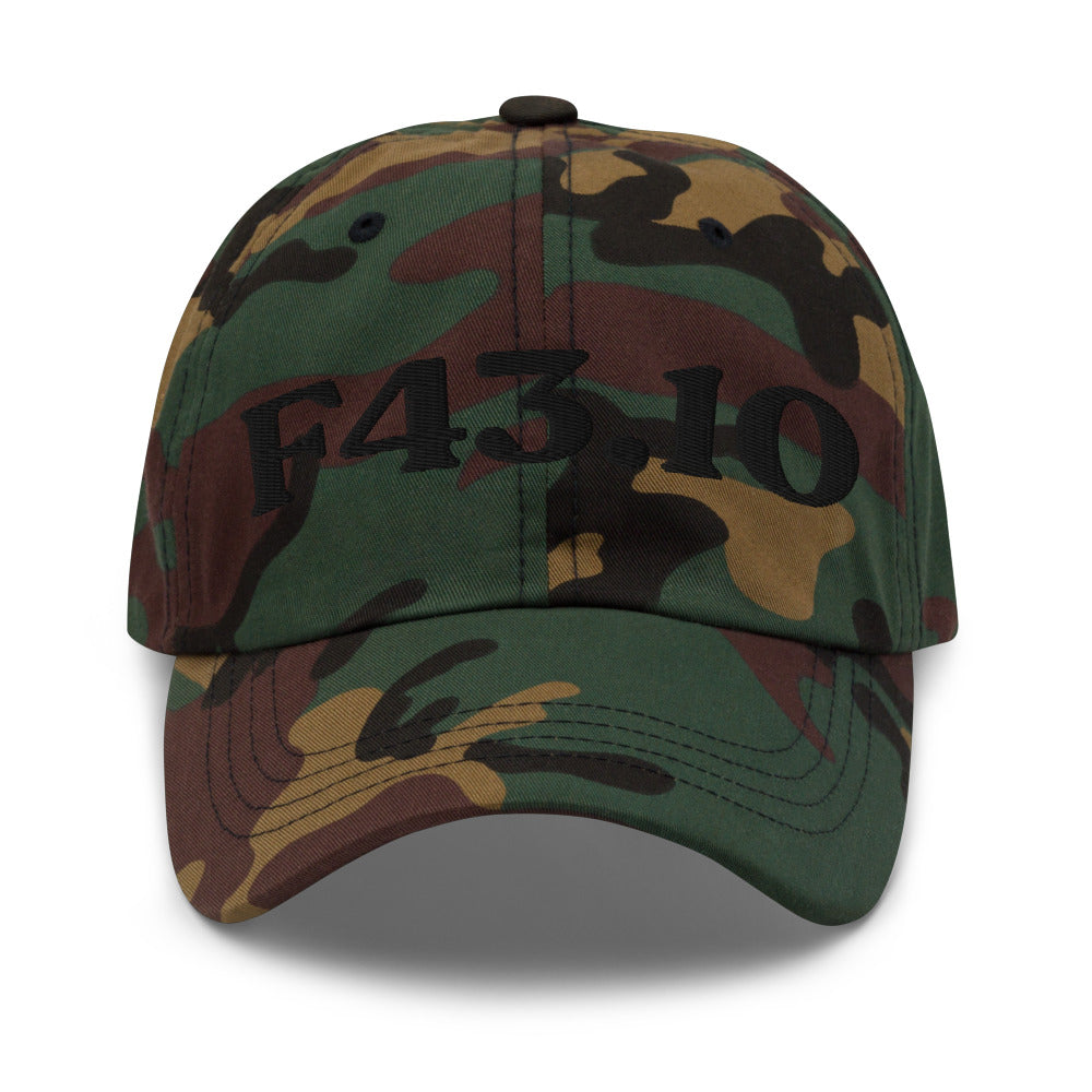 F43.10 Post-Traumatic Stress Disorder - Green Camo / Black