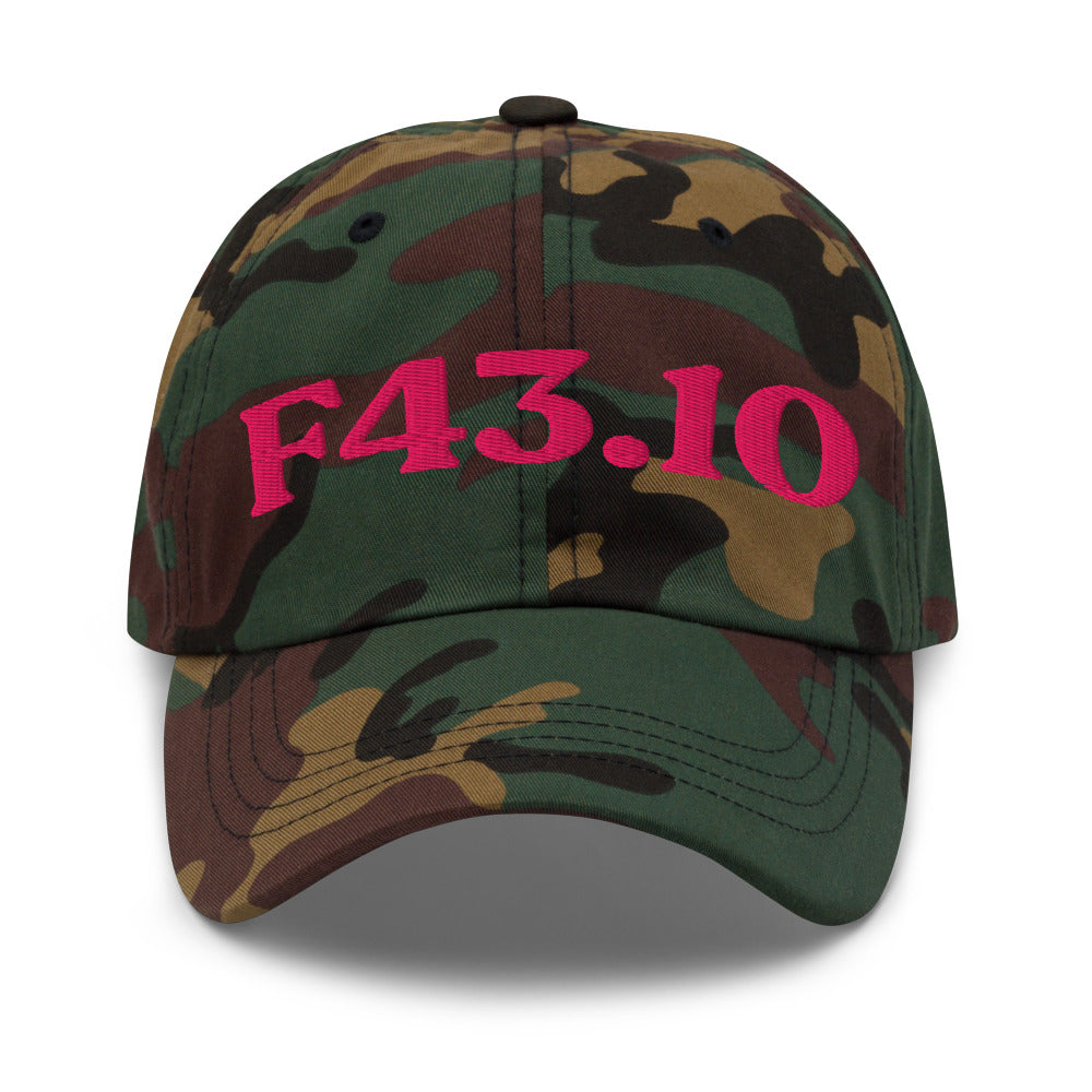 F43.10 Post-Traumatic Stress Disorder - Green Camo / Flamingo