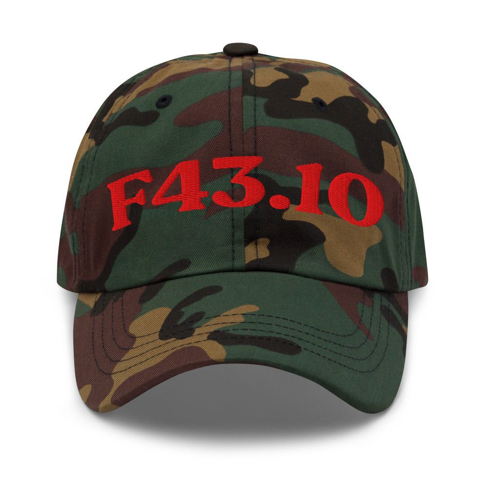 F43.10 Post-Traumatic Stress Disorder - Green Camo / Red