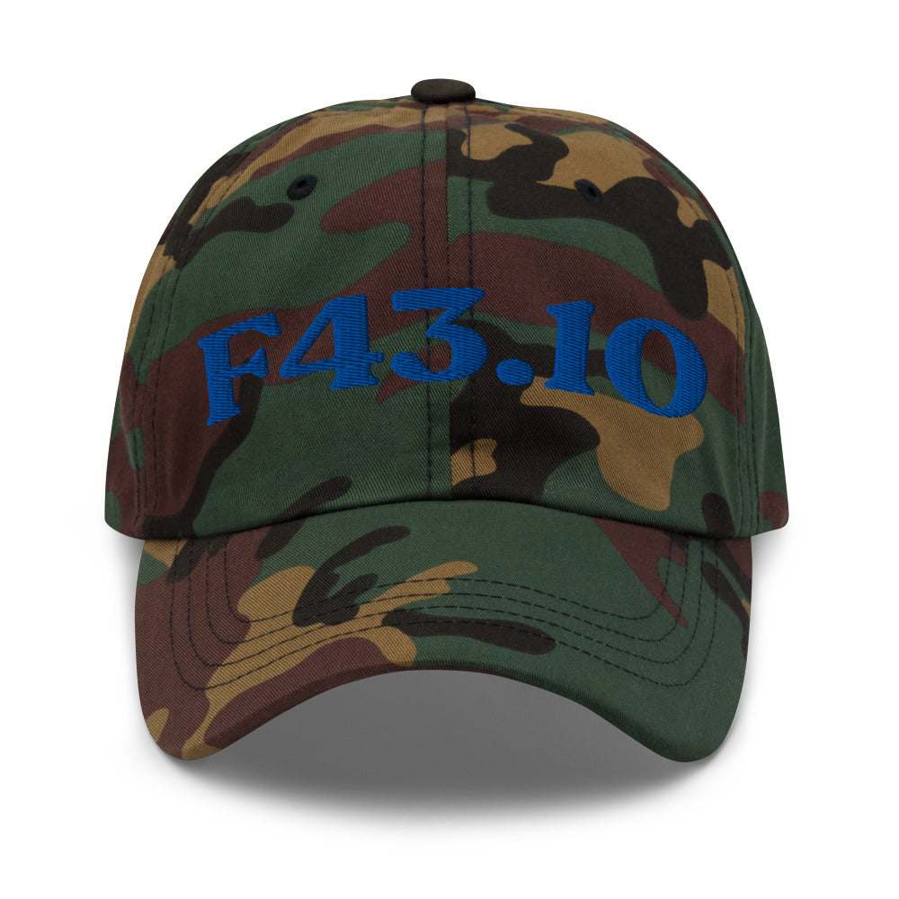 F43.10 Post-Traumatic Stress Disorder - Green Camo / Royal