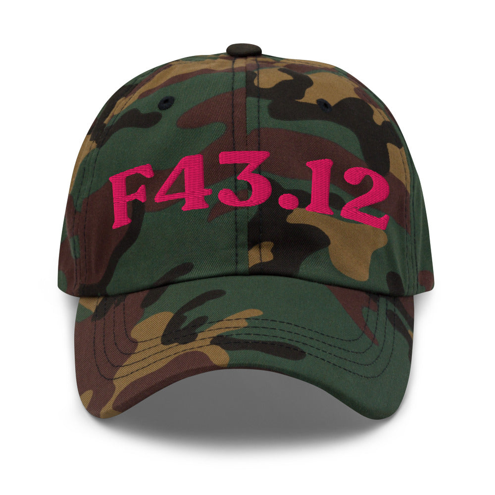 F43.12 - Green Camo / Flamingo
