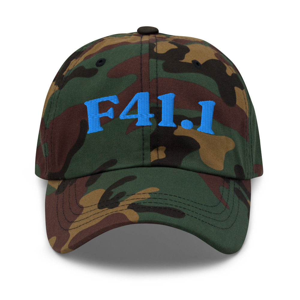 F41.1 Generalized Anxiety Disorder - Green Camo / Aqua/Teal