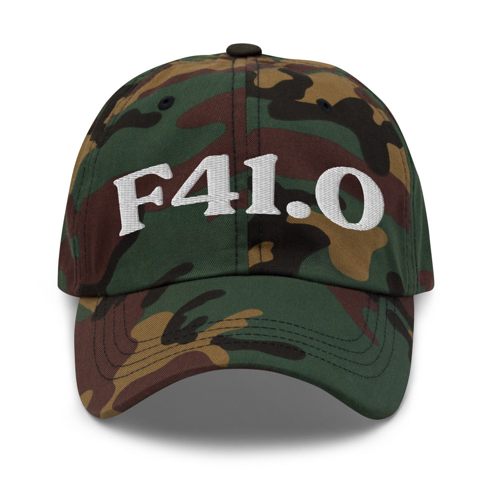 F41.0 Panic Disorder - Green Camo / White