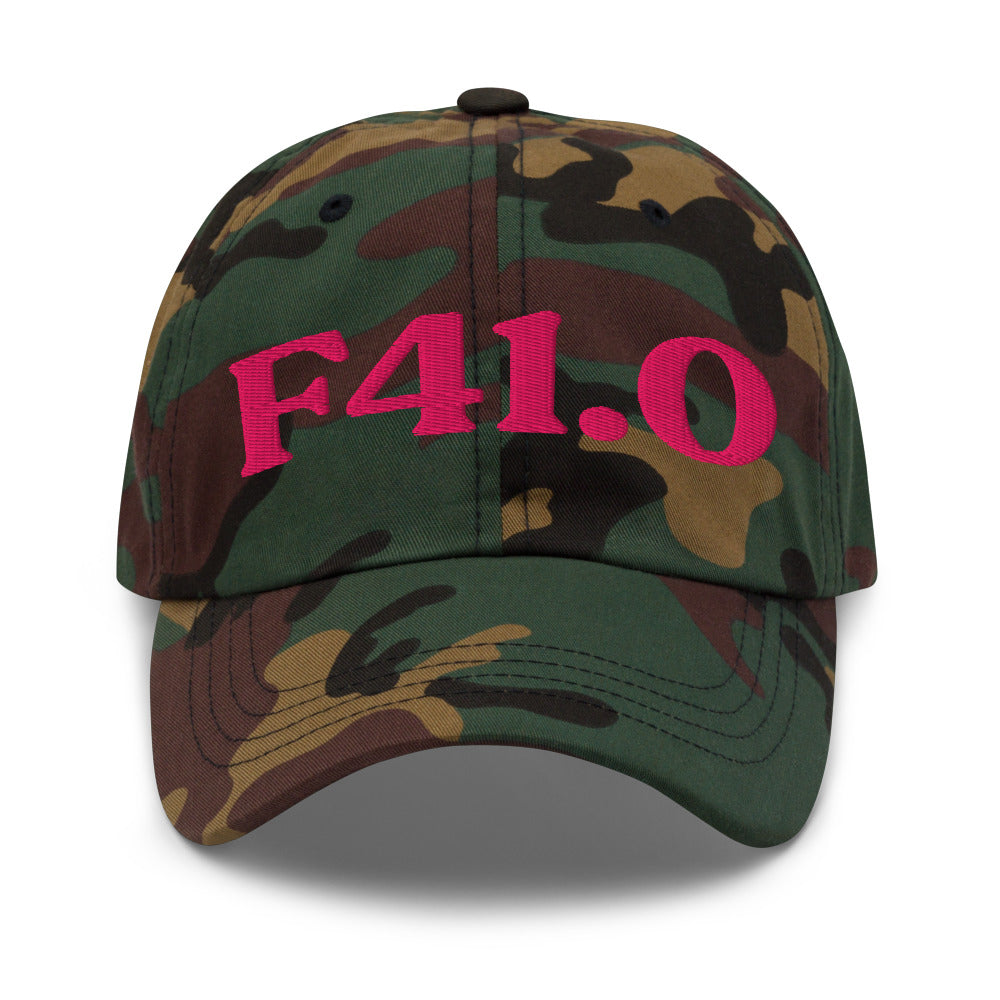F41.0 Panic Disorder - Green Camo / Flamingo