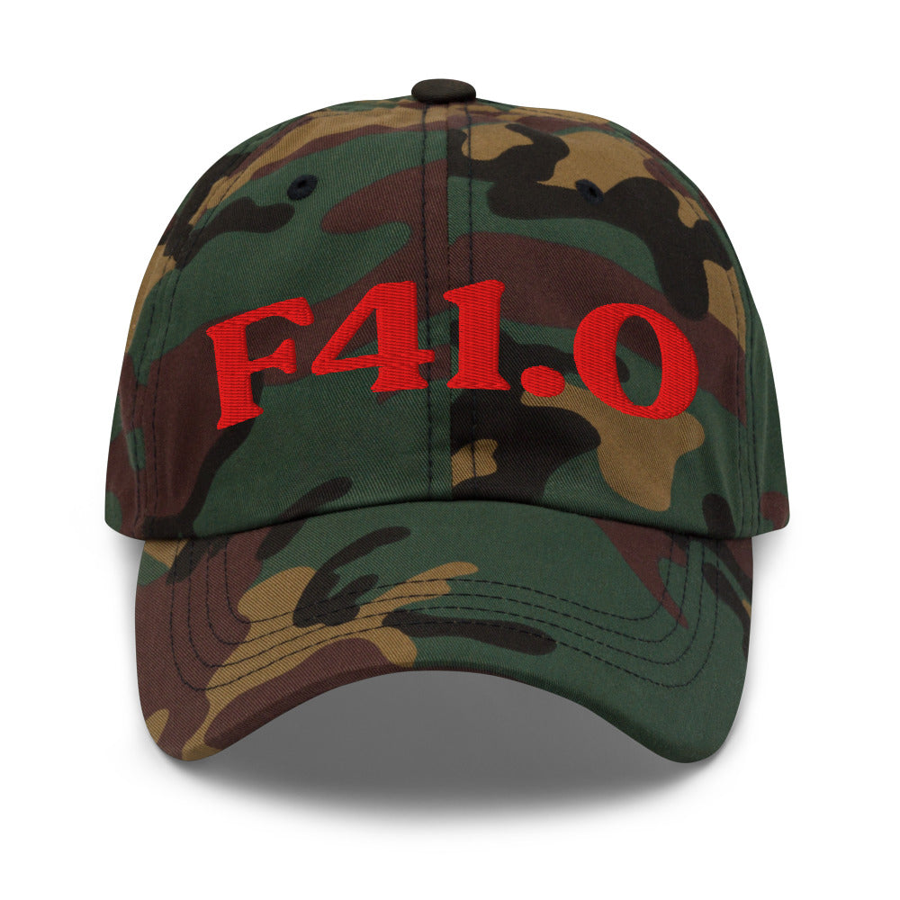 F41.0 Panic Disorder - Green Camo / Red