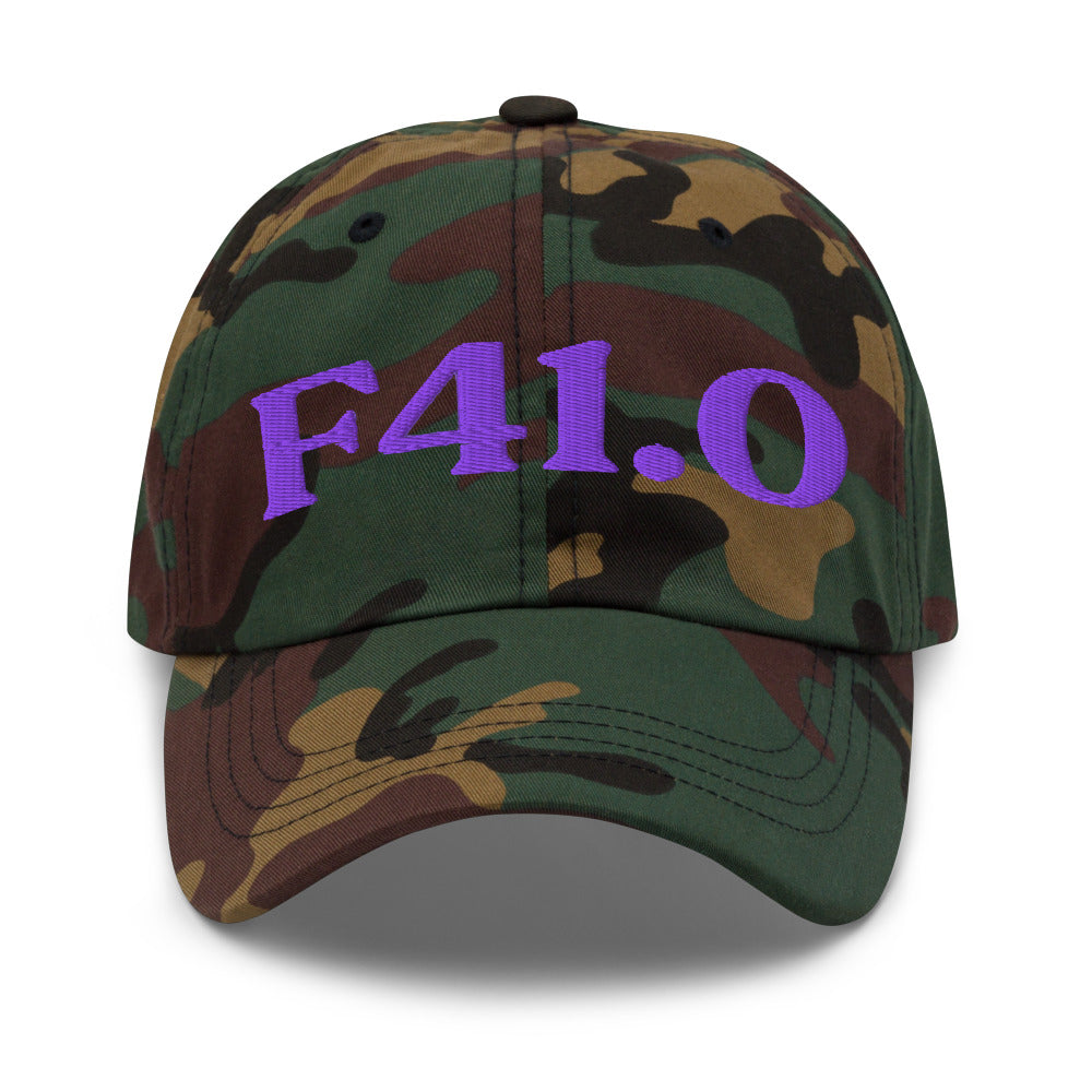 F41.0 Panic Disorder - Green Camo / Purple