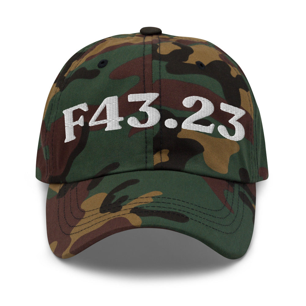 F43.23 Adjustment Disorder With Mixed Anxiety And Depression - Green Camo / White