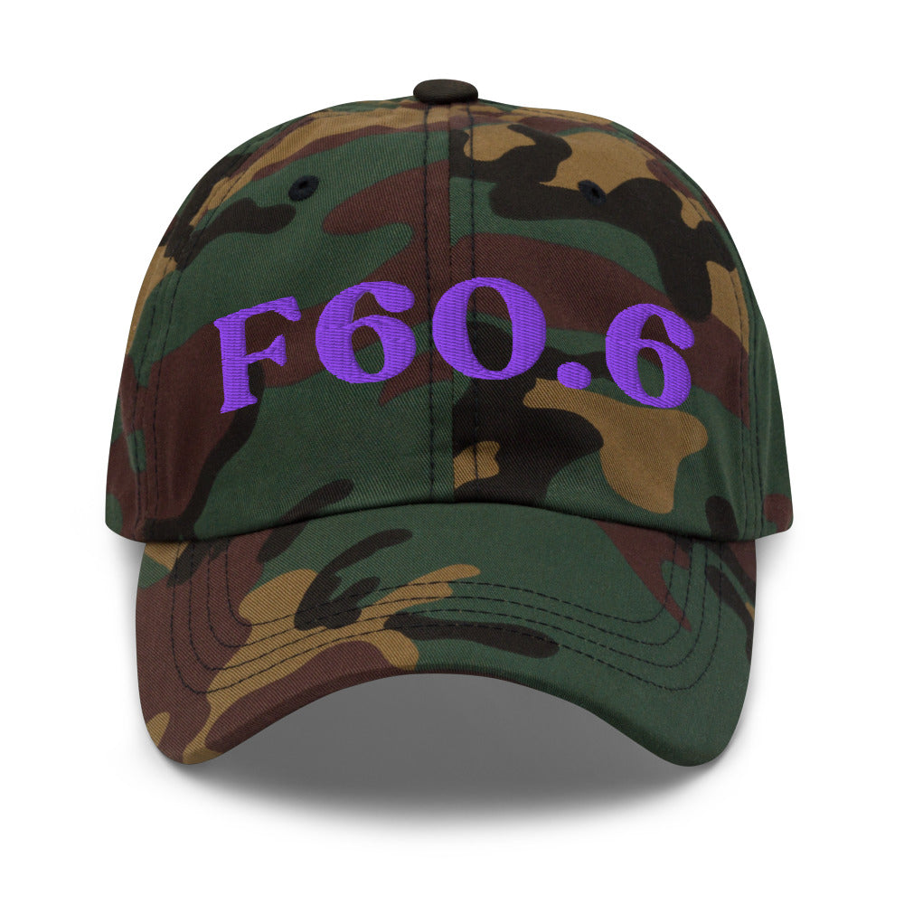 F60.6 Avoidant Personality Disorder - Green Camo / Purple