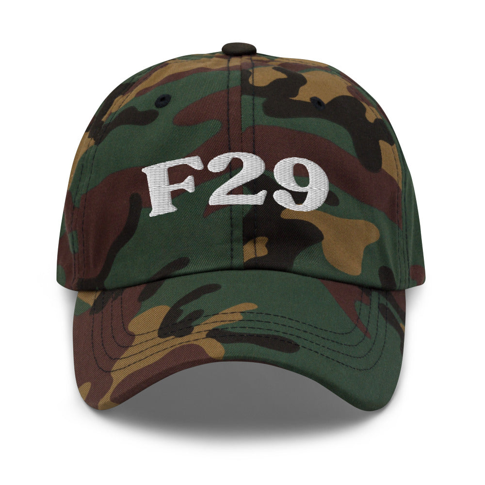 F29 Unspecified Psychosis - Green Camo / White