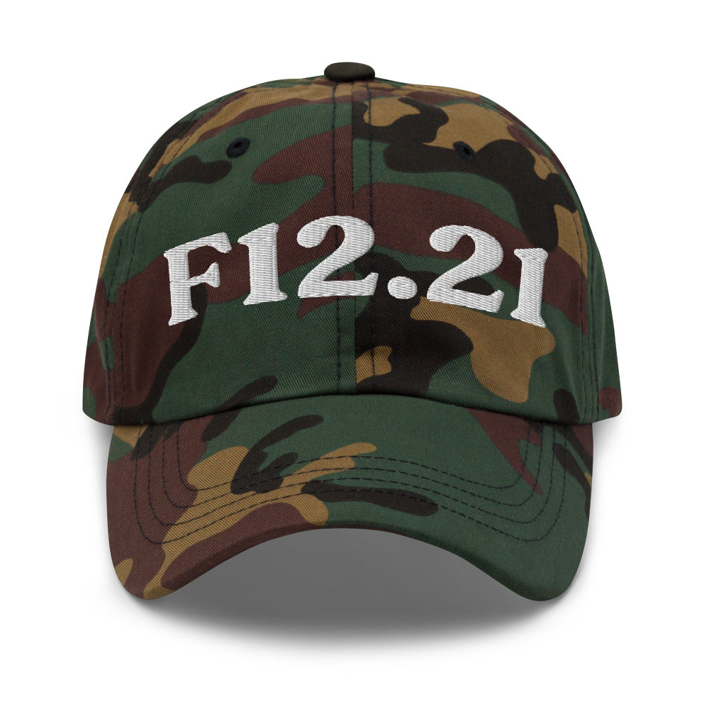 F12.21 Cannabis Use Disorder In Remission - Green Camo / White