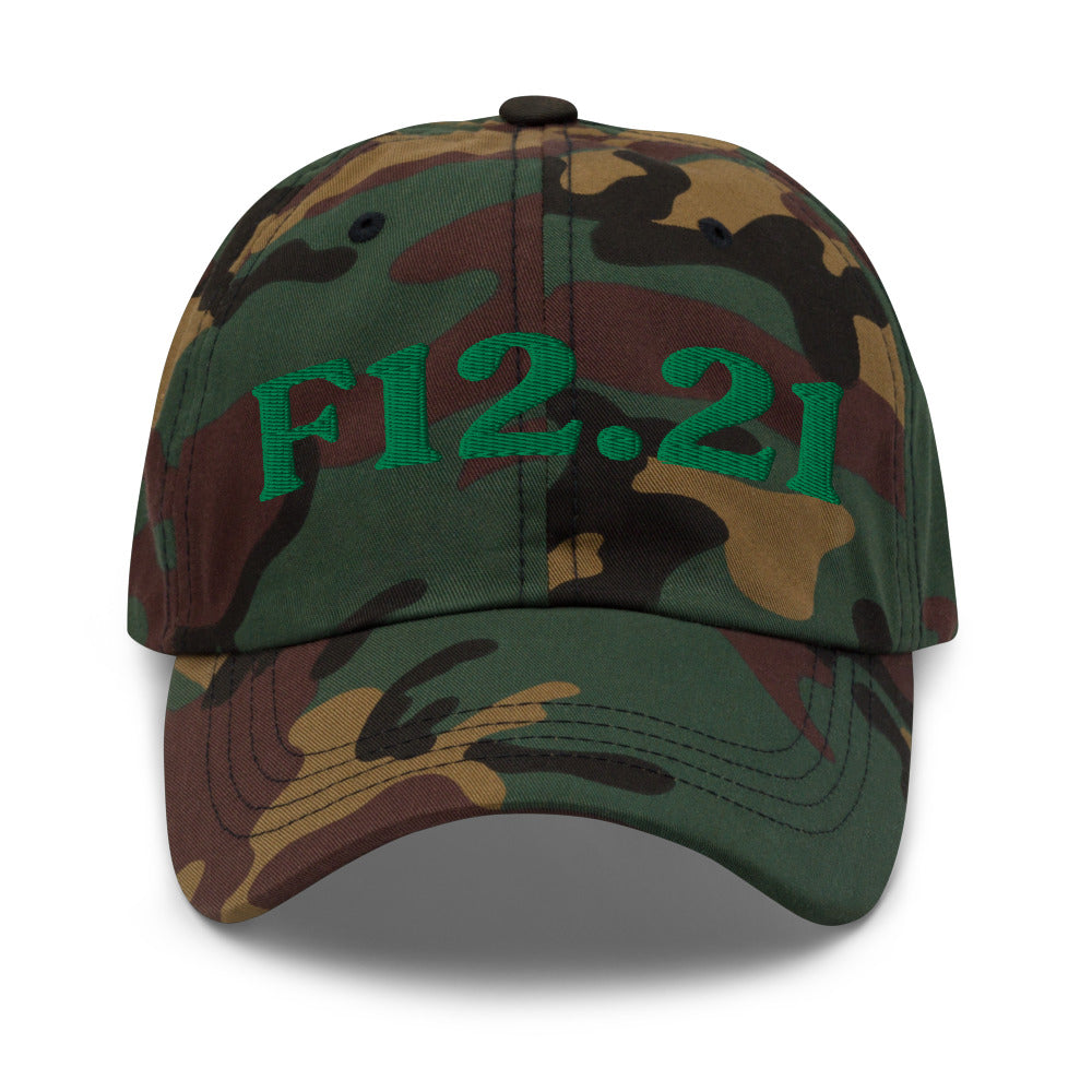 F12.21 Cannabis Use Disorder In Remission - Green Camo / Kelly Green