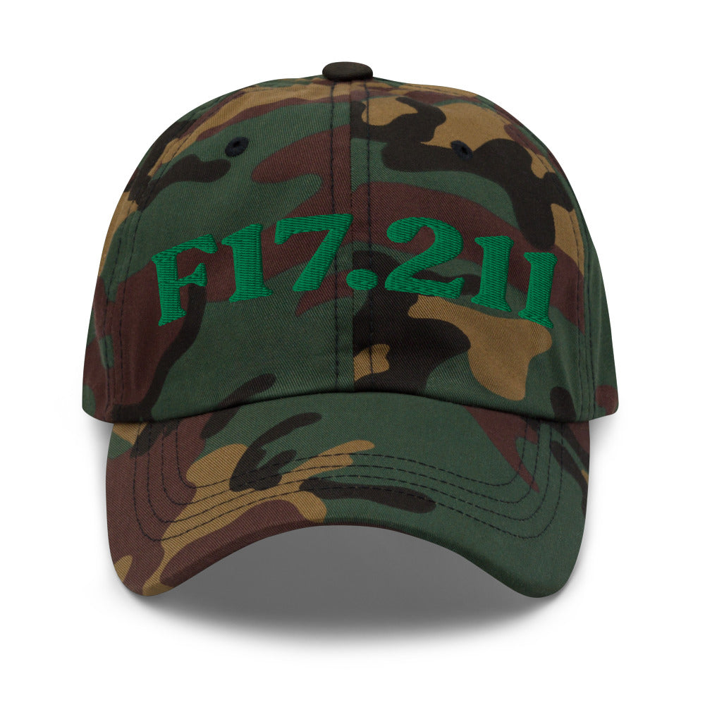 F17.211 Nicotine Dependence In Remission - Green Camo / Kelly Green