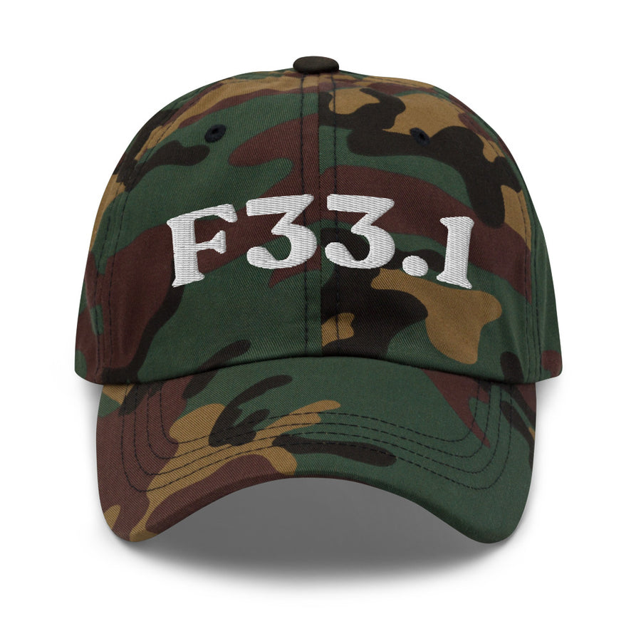 F33.1 Major Depressive Disorder, Recurrent Moderate: Classic Dad Hat – hat preview
