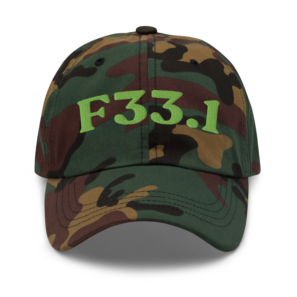 F33.1 Major Depressive Disorder, Recurrent Moderate - Green Camo / Kiwi Green