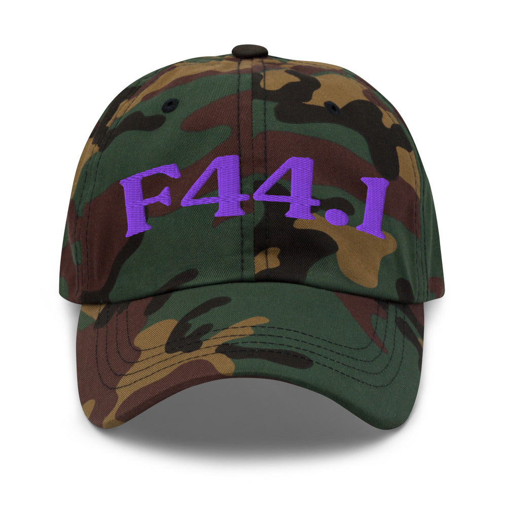 F44.1 Dissociative Fugue - Green Camo / Purple