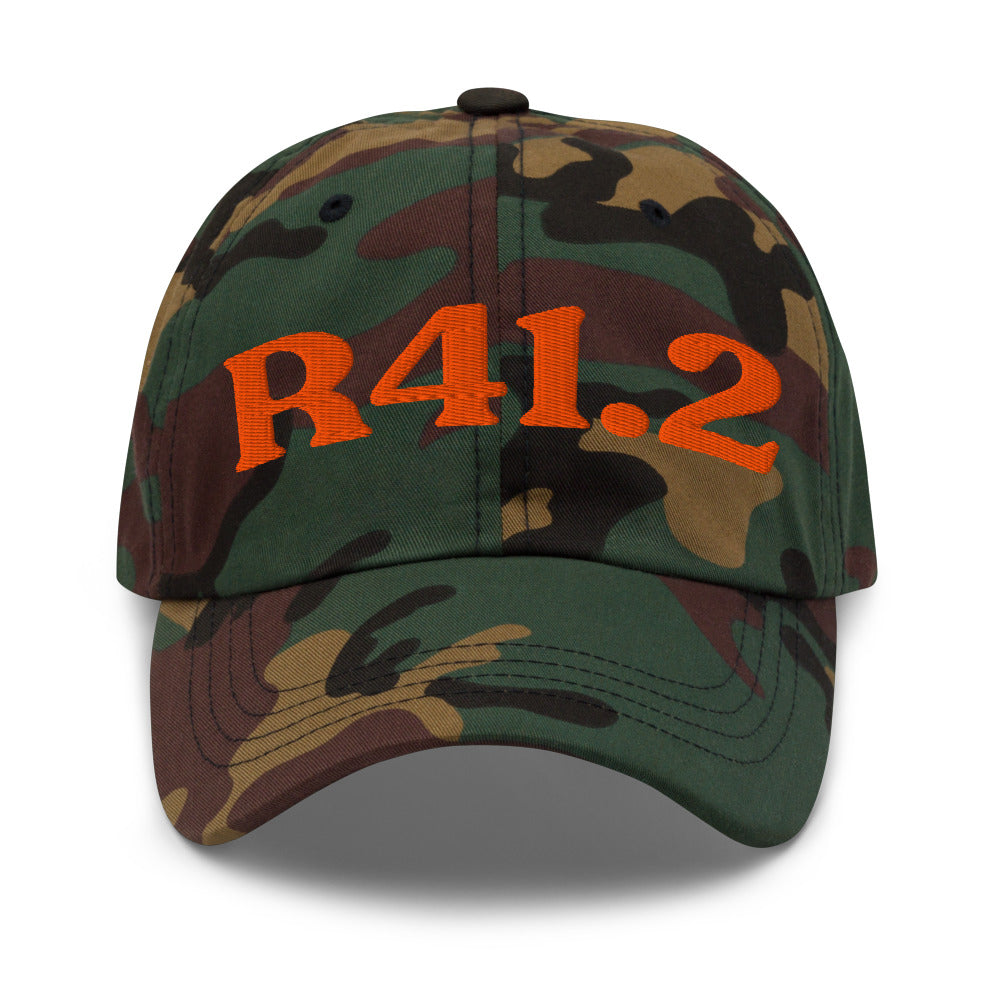 R41.2 Retrograde Amnesia - Green Camo / Orange