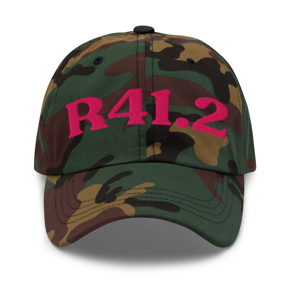 R41.2 Retrograde Amnesia - Green Camo / Flamingo