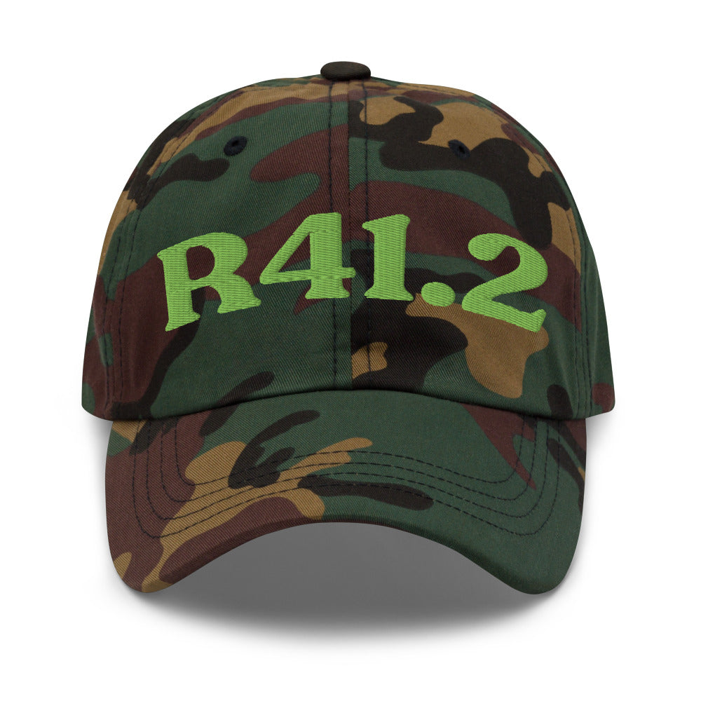 R41.2 Retrograde Amnesia - Green Camo / Kiwi Green