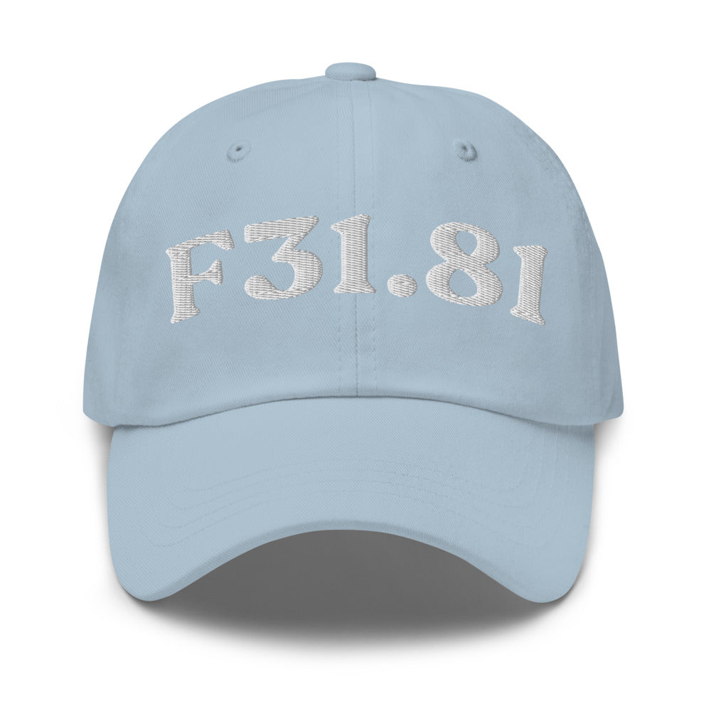 F31.81 Bipolar II Disorder - Light Blue / White