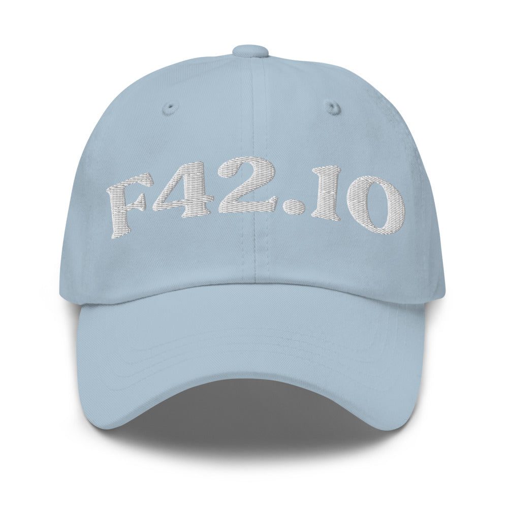 F42.10 Obsessive-Compulsive Disorder - Light Blue / White