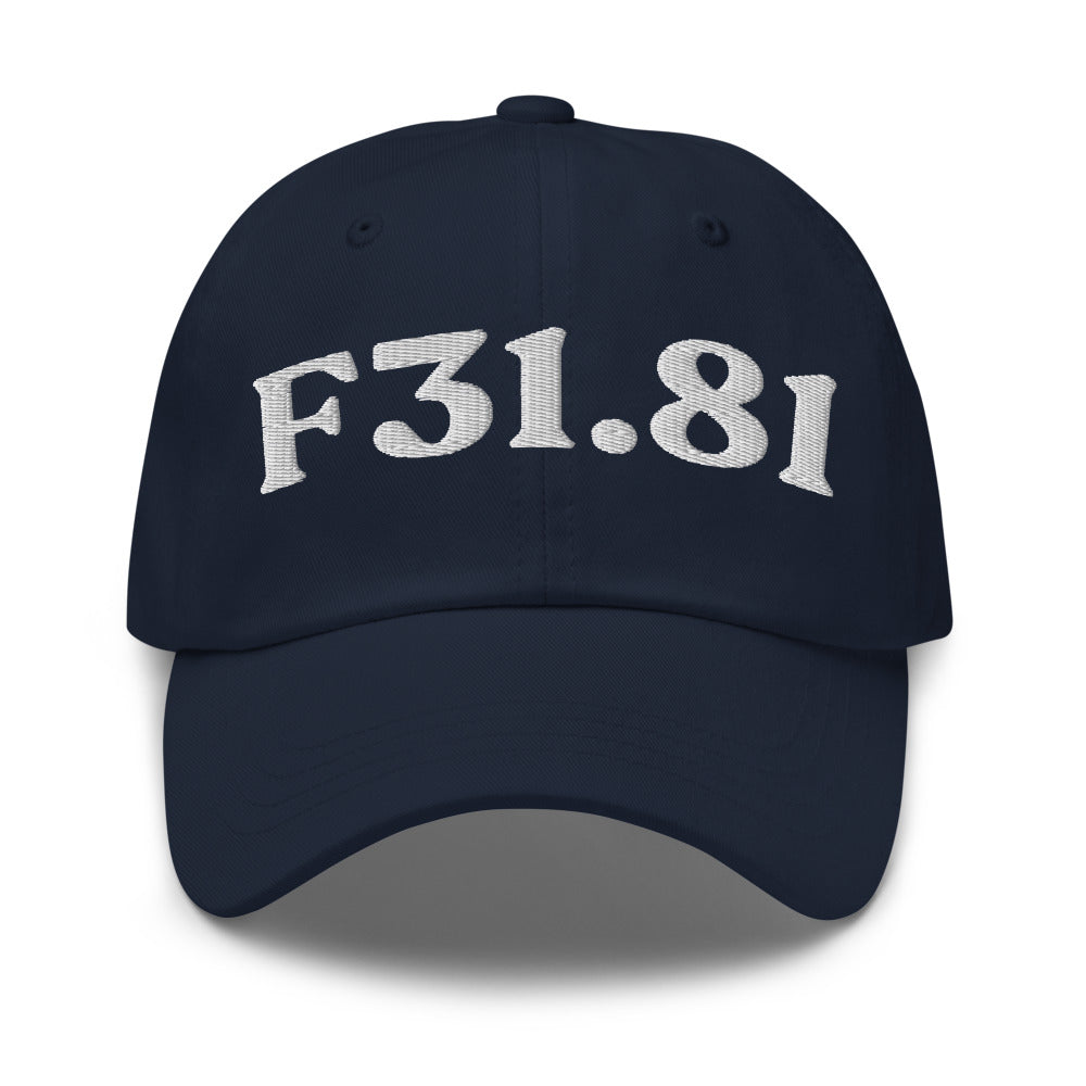 F31.81 Bipolar II Disorder - Navy / White