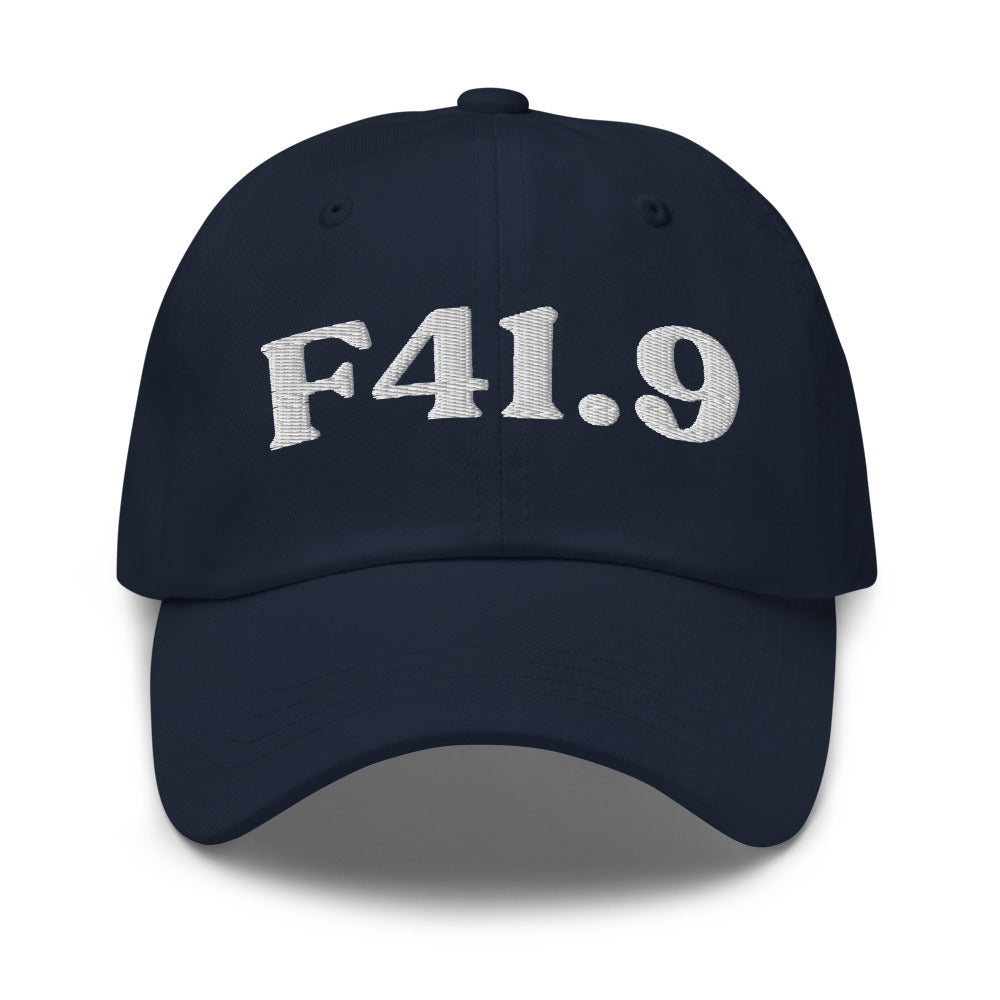 F41.9 Anxiety Disorder - Navy / White