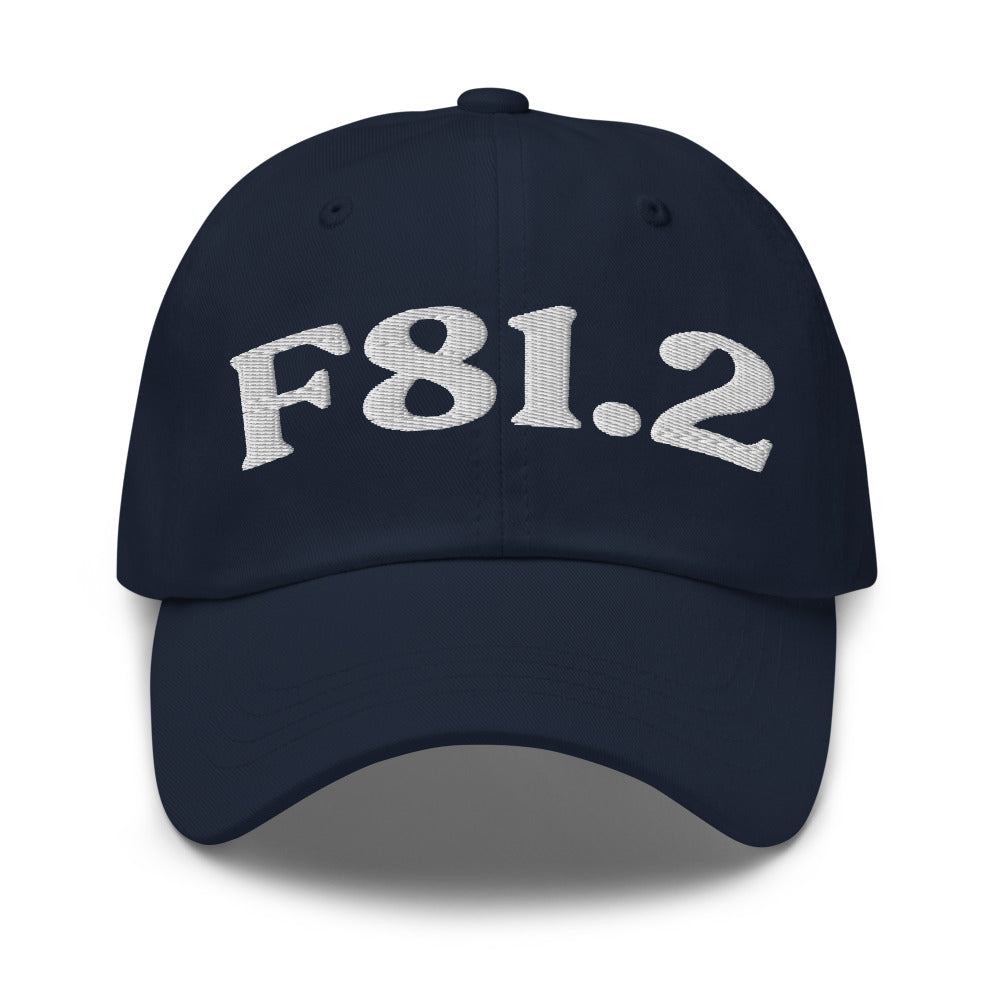 F81.2 Dyscalculia - Navy / White