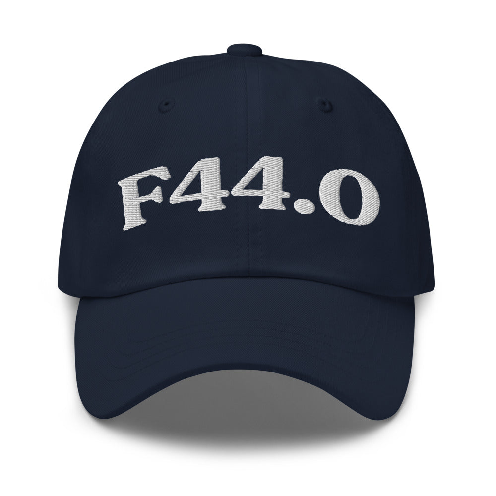 F44.0 Dissociative Amnesia - Navy / White